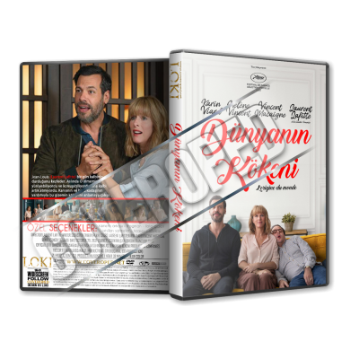 Dünyanın Kökeni - L'origine du monde - 2020 Türkçe Dvd Cover Tasarımı